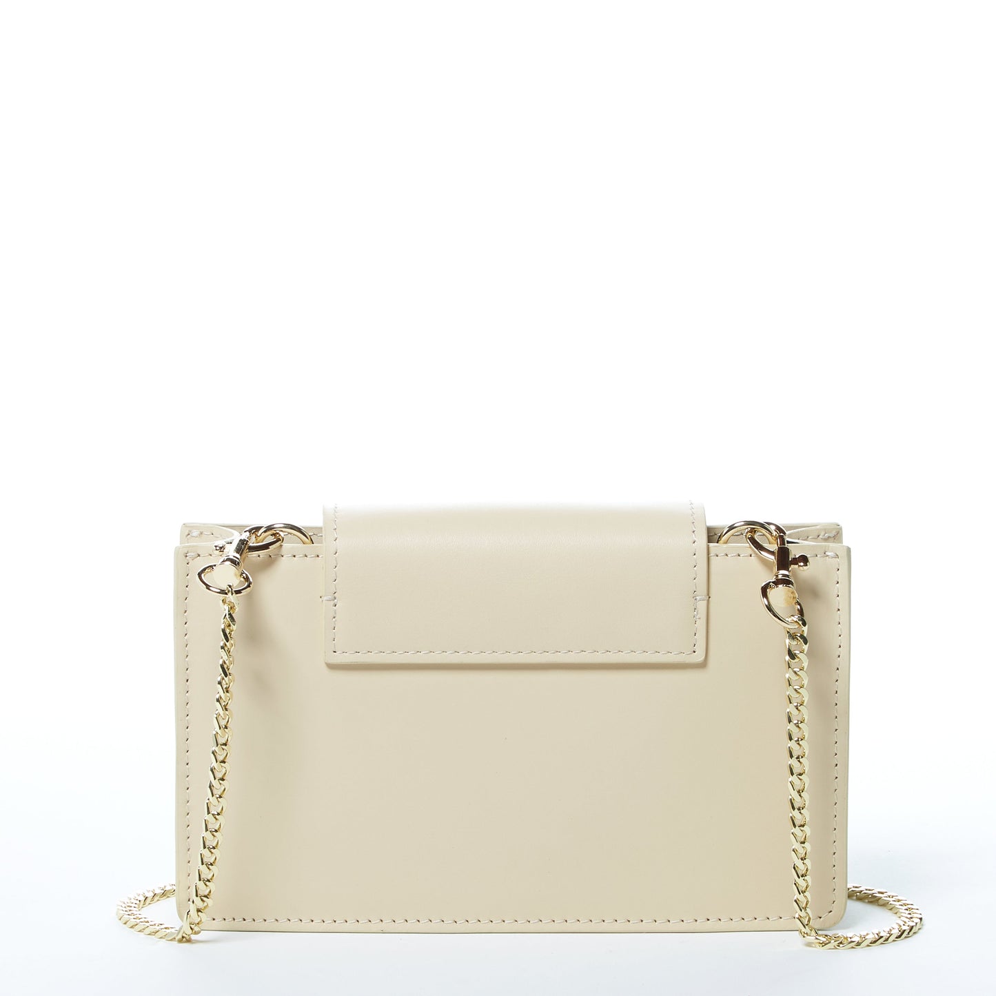 SUSU Mary Off White Mini Crossbody Bag Leather Wristlet