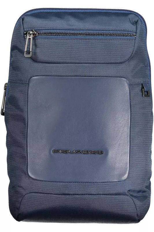 Piquadro Blue RPET Shoulder Bag