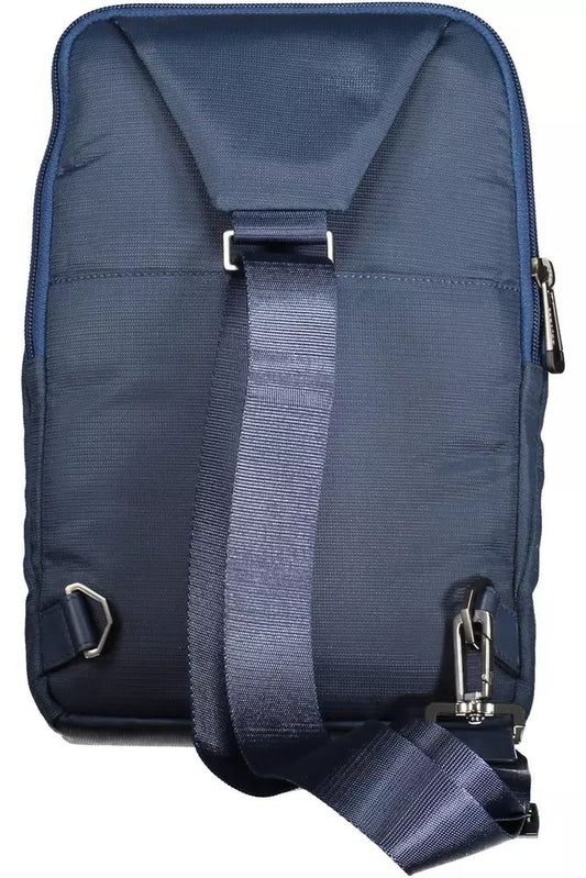 Piquadro Blue RPET Shoulder Bag