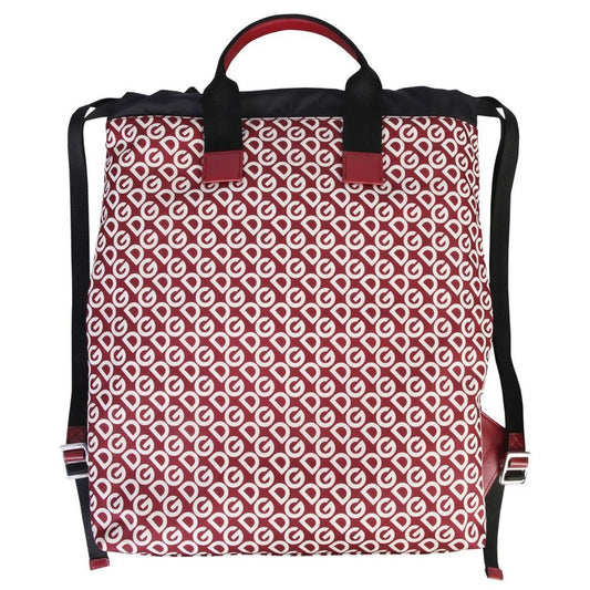 Dolce & Gabbana Red Polyamide Backpack