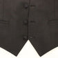 Dolce & Gabbana Gray Wool Stretch Dress Vest Blazer