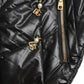 Dolce & Gabbana Black Embellished High Waist Hot Pants Shorts