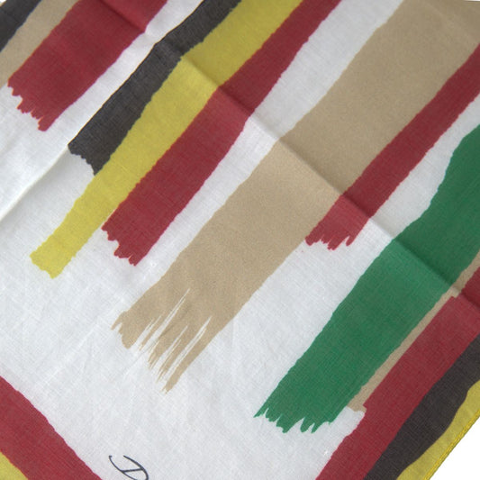 Dolce & Gabbana Multicolor Stripes Square Handkerchief Scarf