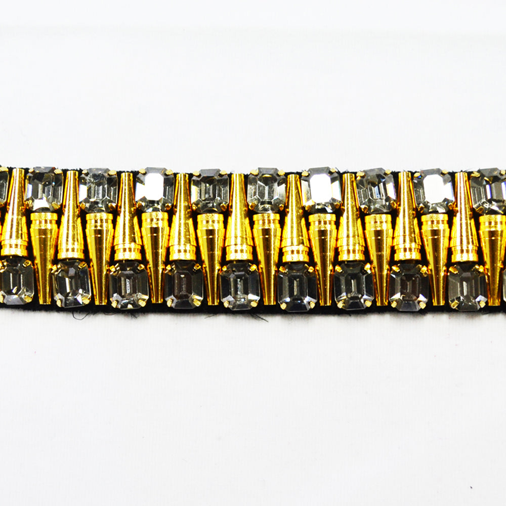 BEGADA Gold Cartridge and Black Diamond Cuff