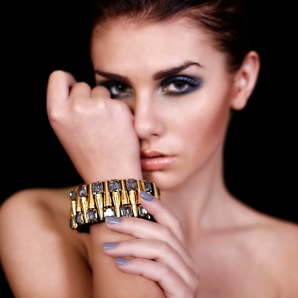 BEGADA Gold Cartridge and Black Diamond Cuff