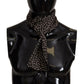 Dolce & Gabbana Brown Polka Dot Men Scarf Neck Wrap Shawl Scarf