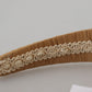 Dolce & Gabbana Beige Viscose Women Hair Headband Diadem