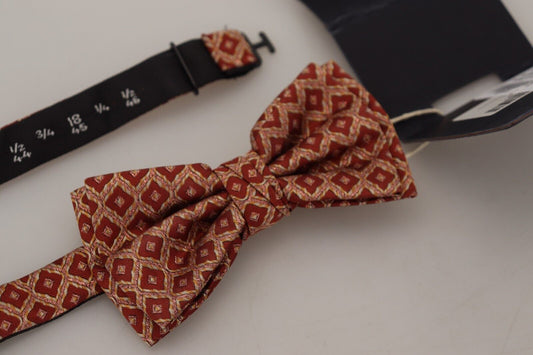 Scotch & Soda Multicolor Silk Adjustable Neck Papillon Men Bow Tie